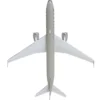 Boeing 777-9 Commercial Aircraft "Qatar Airways" (A7-BKA) Gray with Dark Red Tail Graphics 1/400 Diecast Model Airplane by GeminiJets