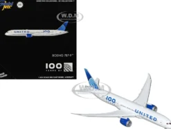 Boeing 787-9 Commercial Aircraft with Flaps Down 