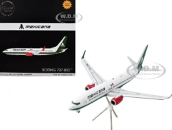 Boeing 737-800 Commercial Aircraft with Flaps Down