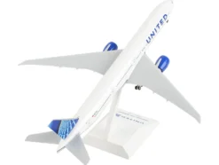 Boeing 777-300 Commercial Aircraft with Landing Gear 