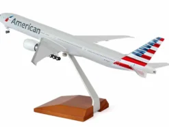 Boeing 777-300ER Commercial Aircraft with Landing Gear 