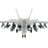 Boeing F/A-18E Super Hornet Fighter Aircraft "168910, Golden Warriors, VFA-87, Operation Inherent Resolve" (2017) United States Navy "Air Power Series" 1/72 Diecast Model by Hobby Master
