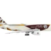 Boeing 777F Commercial Aircraft Etihad Cargo Year of Zayed White with Graphics 1/400 Diecast Model Airplane GeminiJets GJ1812