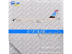 Boeing KC-135R Stratotanker Aircraft "Utah Air National Guard" United States Air Force (61-0275) Gray "Gemini Macs" Series 1/400 Diecast Model Airplane by GeminiJets