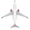 Boeing 737 MAX 8 Commercial Aircraft "Caribbean Airlines" White with Tail Graphics (Snap-Fit) 1/130 Plastic Model by Skymarks