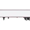 Box Trailer with Reefer White 1/87 (HO) Plastic Model by HO Logistics