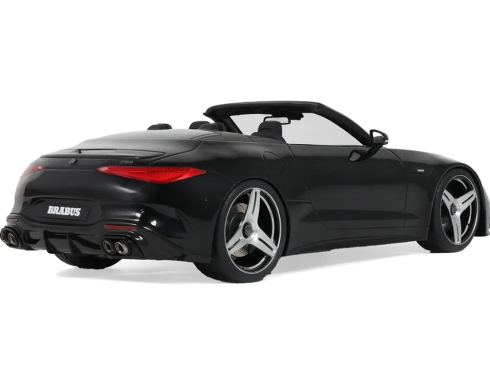 Brabus 750 BODO Buschmann Edition Obsidian Black 1/18 Model Car by GT Spirit
