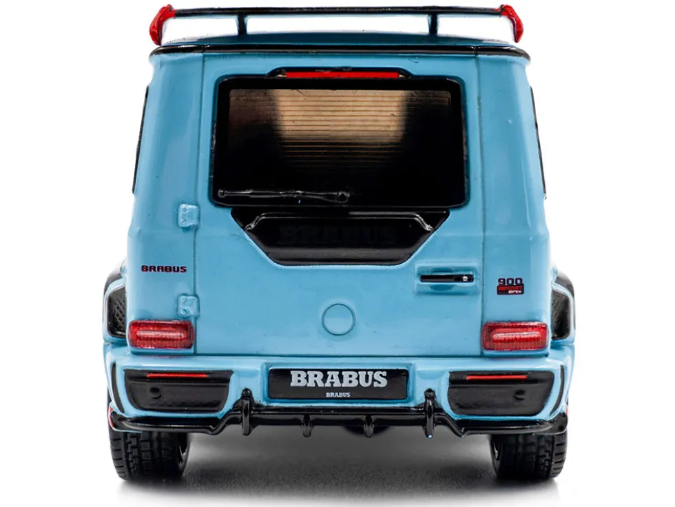 2021 Brabus Rocket 900 China Blue with Black Hood 1/43 Diecast Model Car by Solido
