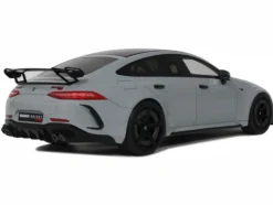 2024 Brabus Rocket 1000 Nardo Gray with Black Top 1/18 Model Car by GT Spirit