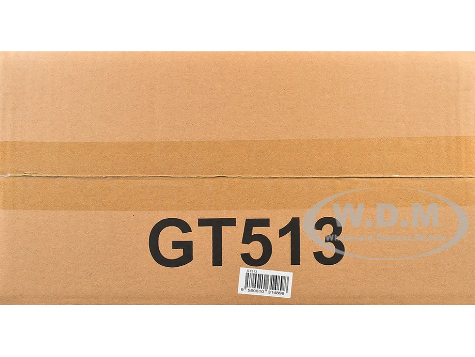 2024 Brabus Rocket 1000 Nardo Gray with Black Top 1/18 Model Car by GT Spirit