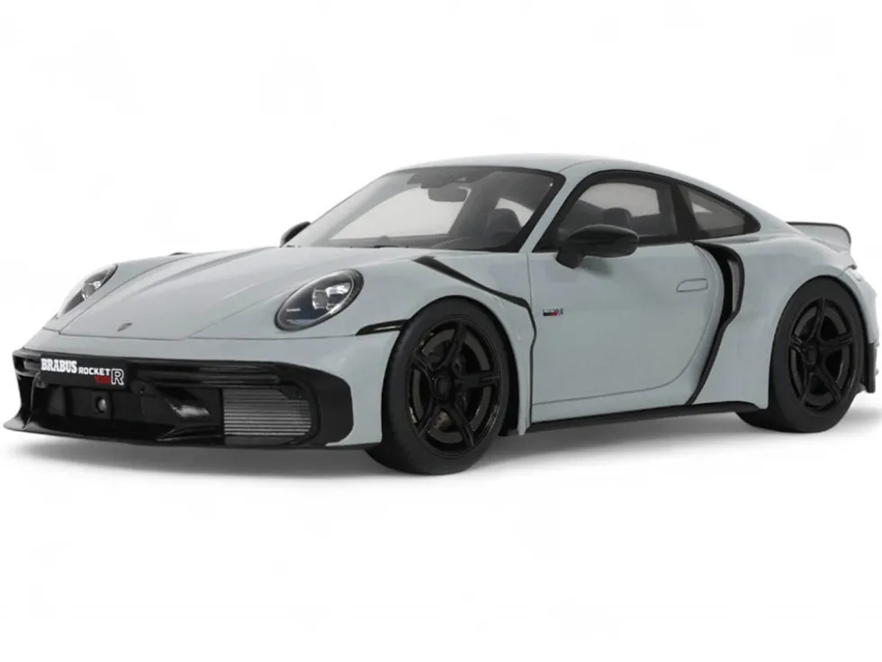2023 Brabus Rocket-R Nardo Gray 1/18 Model Car by GT Spirit