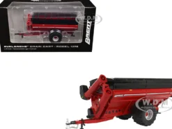 Brent 1398 Avalanche Grain Cart with Flotation Tires Red 1/64 Diecast Model by SpecCast