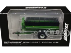 Brent 1398 Avalanche Grain Cart with Flotation Tires Green 1/64 Diecast Model by SpecCast
