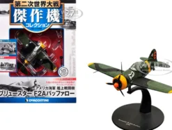 Brewster F2A Buffalo Fighter Aircraft "3rd Squadron, Lentolaivue 24" Finnish Air Force 1/72 Diecast Model by DeAgostini