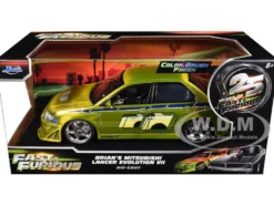 Brian's Mitsubishi Lancer Evolution VII Green Color Brush Finish