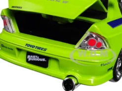 Brian's Mitsubishi Lancer Evolution VII The Fast and the Furious Movie 1/24 Diecast Model Car Jada 99788