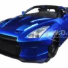 Brian's 2009 Nissan GTR R35 Blue Ben Sopra "Fast & Furious" Movie 1/24 Diecast Model Car Jada 98271
