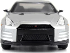 Brian s Nissan GT R R35 Silver Metallic Fast & Furious Movie 1/32 Diecast Model Car Jada JA97383