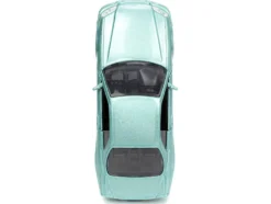 Brian's Nissan Skyline GT-R (BNR34) RHD (Right Hand Drive) Turquoise Metallic "Fast & Furious" Movie 1/32 Diecast Model Car by Jada