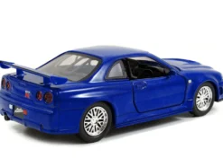 Brian's Nissan Skyline GT-R R34 Blue 