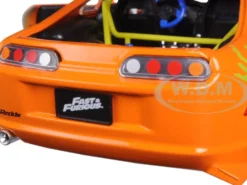 Brian's Toyota Supra Orange 