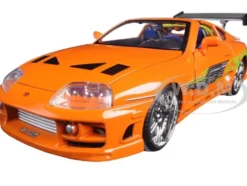 Brian's Toyota Supra Orange with Graphics