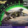 British Aerospace Harrier GR9A Aircraft "ZG506/P77, Ninja 1, RAF Cottesmore, Final Flight Retirement Scheme" (2010) Royal Air Force "The Aviation Archive" Series 1/48 Diecast Model by Corgi
