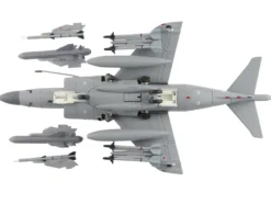 British Aerospace Sea Harrier FA.2 Aircraft with Sea Eagle Missiles "ZH796" (2018) British Royal Navy "Air Power Series" 1/72 Diecast Model by Hobby Master