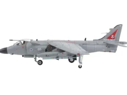 British Aerospace Sea Harrier FA.2 Aircraft with Sea Eagle Missiles "ZH804, Fairford" (2002) British Royal Navy "Air Power Series" 1/72 Diecast Model by Hobby Master