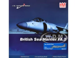British Aerospace Sea Harrier FA.2 Aircraft with Sea Eagle Missiles 