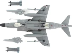 British Aerospace Sea Harrier FA.2 Aircraft with Sea Eagle Missiles 