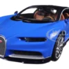 Bugatti Chiron Blue 1/24 Diecast Model Car Maisto 31514