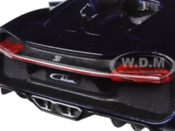 Bugatti Chiron Blue 1/24 Diecast Model Car Maisto 31514