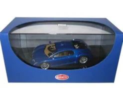 Bugatti Chiron EB 18.3 Blue 1/43 Diecast Model Car Autoart 50911