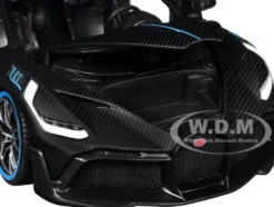 Bugatti Divo Carbon Fiber with Blue Accents 