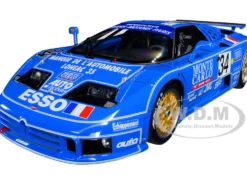 Bugatti EB110 #34 Alain Cudini Eric Helary Jean-Christophe Boullion 24 Hours Le Mans 1994 1/18 Model Car Autoart 89417