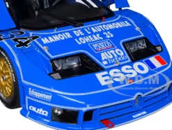 Bugatti EB110 #34 Alain Cudini Eric Helary Jean-Christophe Boullion 24 Hours Le Mans 1994 1/18 Model Car Autoart 89417