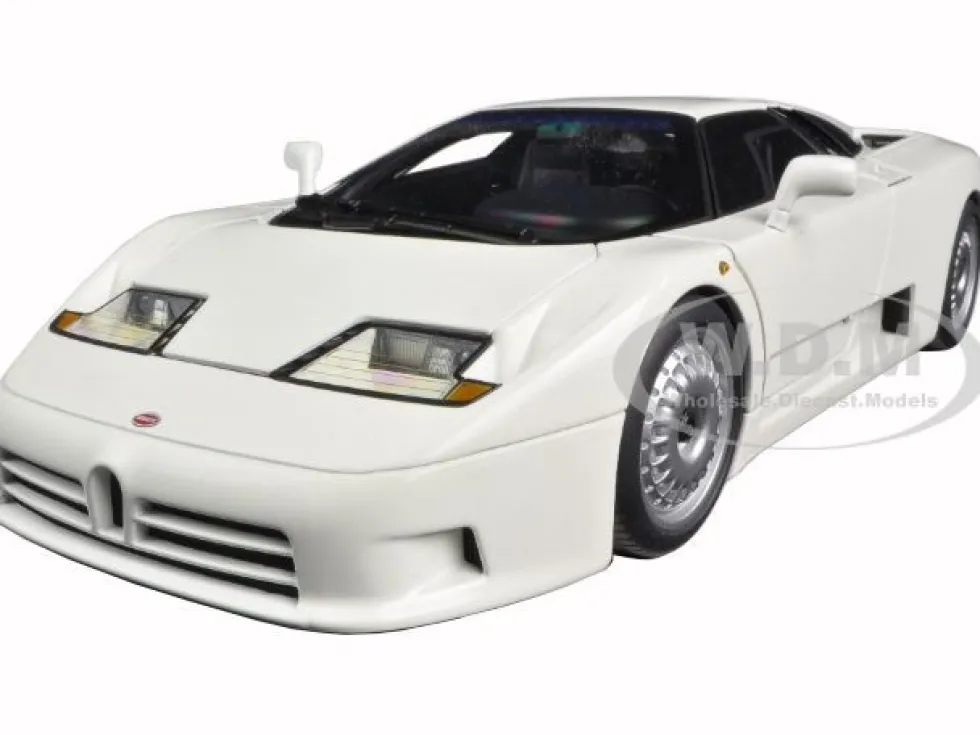 Bugatti EB110 GT White 1/18 Diecast Model Car Autoart 70978