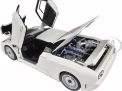 Bugatti EB110 GT White 1/18 Diecast Model Car Autoart 70978
