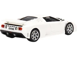 Bugatti EB110 Super Sport Bianco Monaco White 1/43 Model Car True Scale Miniatures TSM430673