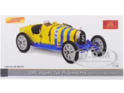 Bugatti T35 #5 National Colour Project Grand Prix Sweden Limited Edition 500 pieces Worldwide 1/18 Diecast Model Car CMC 100B011