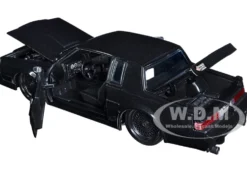 1987 Buick Grand National Black Metallic Blackbird Bigtime Muscle Series 1/24 Diecast Model Car Jada 34199