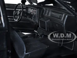 1987 Buick Grand National Black Metallic Blackbird Bigtime Muscle Series 1/24 Diecast Model Car Jada 34199