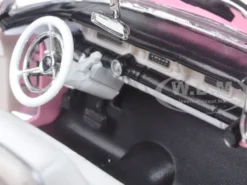 1957 Buick Roadmaster Pink 1/18 Diecast Model Car Motormax 73152