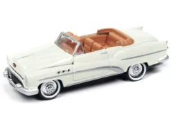 1953 Buick Super Cream with Travel Trailer Limited Edition 