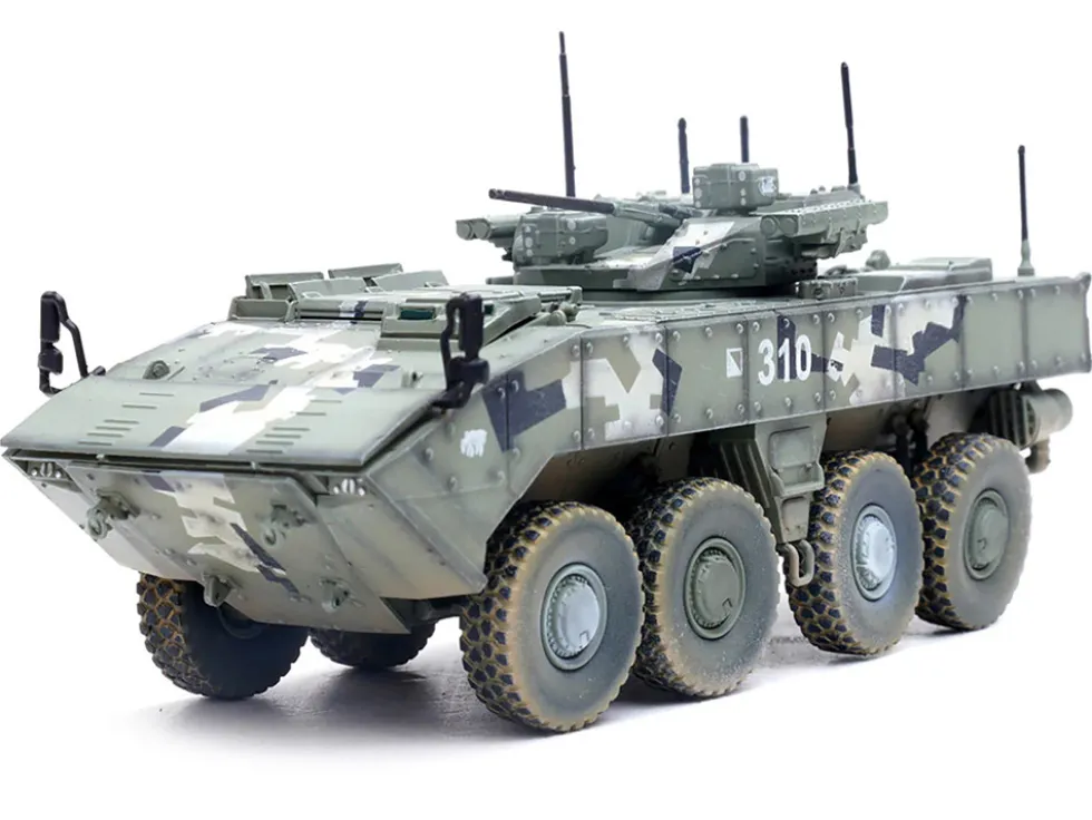 Bumerang (Object K-17) IFV (Infantry Fighting Vehicle) "Russian Army" Digital Green Camouflage "Armor Premium" Series 1/72 Diecast Model by Panzerkampf