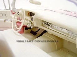 1959 Cadillac Eldorado Biarritz Pink 1/18 Diecast Model Car by Maisto 36813