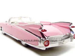 1959 Cadillac Eldorado Biarritz Pink 1/18 Diecast Model Car by Maisto 36813