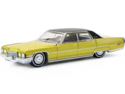 1971 Cadillac Sedan Deville Lowrider Gold Metallic with Black Top