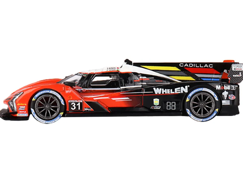 Cadillac V-Series.R #31 Jack Aitken - Pipo Derani - Alexander Sims "Whelen Engineering Racing" Winner IMSA "12 Hours of Sebring" (2023) Limited Edition to 5400 pieces Worldwide 1/64 Diecast Model Car by Mini GT